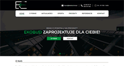 Desktop Screenshot of ekobud.net.pl